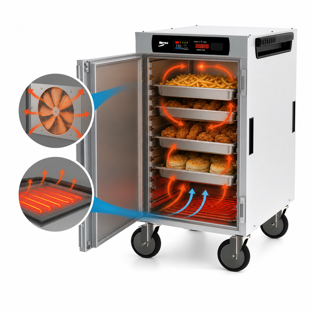 Hybrid Convection/Radiant Heating