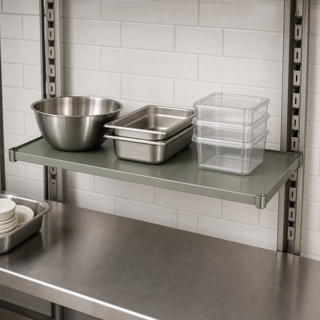Solid Shelf Surface