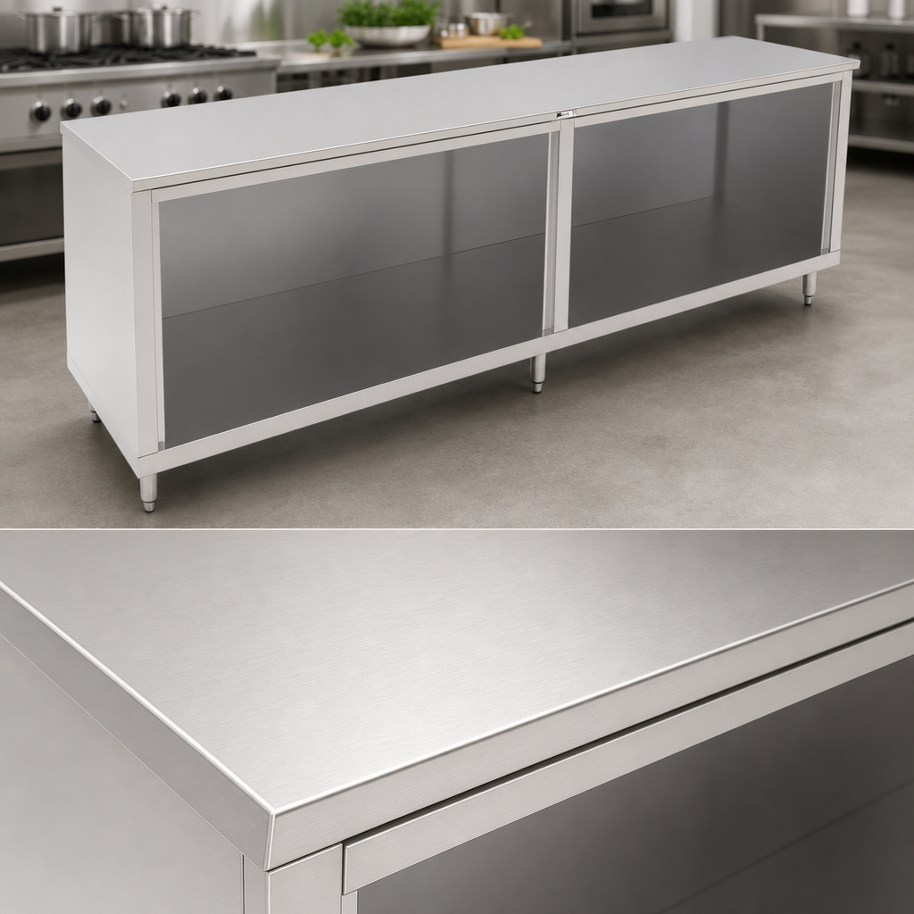 14-Gauge 300-Series Stainless Steel Top