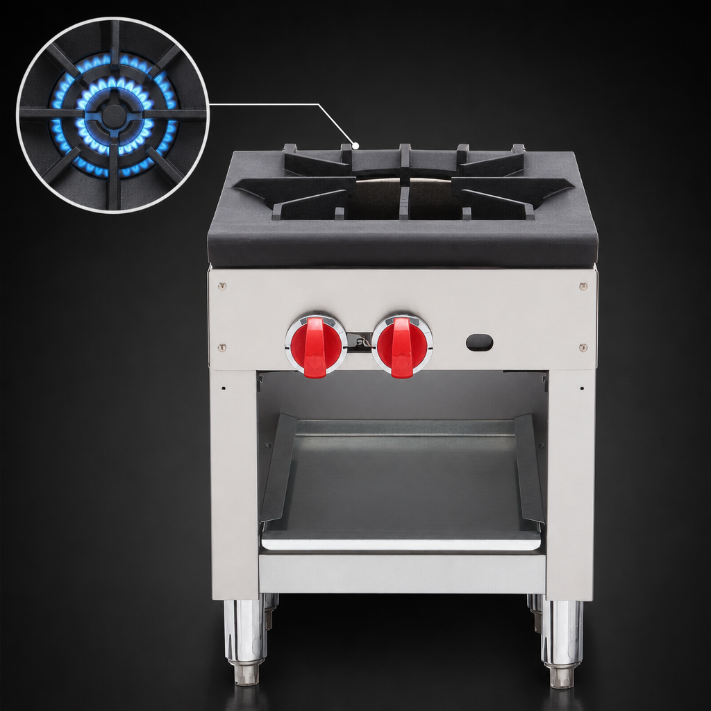 3-Ring Cast Iron Burner