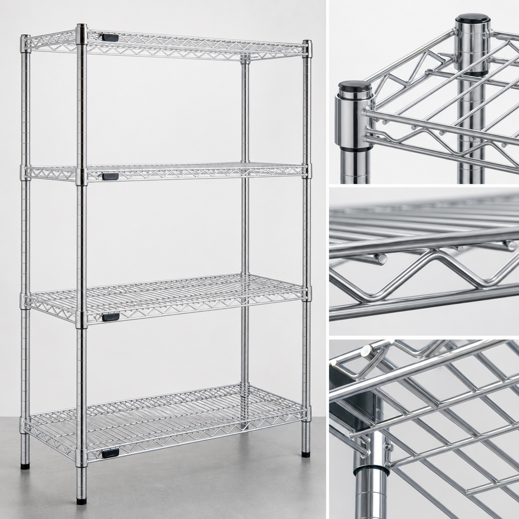 Patented QuadTruss Shelves