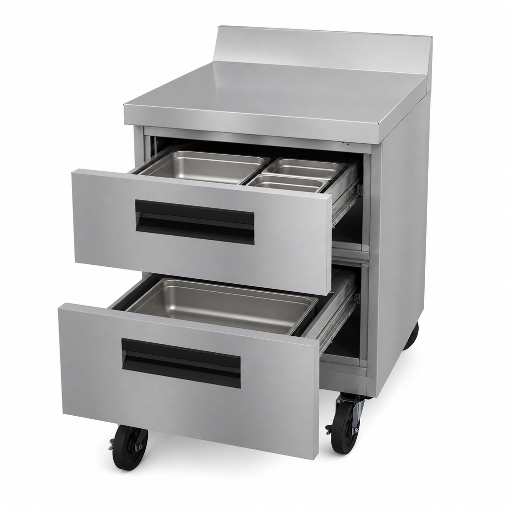 Two-Drawer Pan Storage