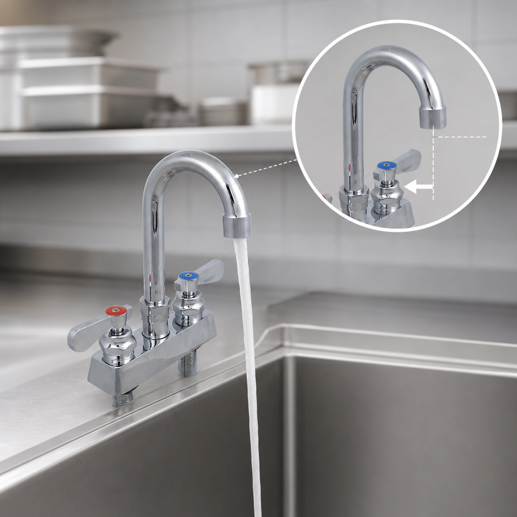 3-Inch Gooseneck Spout
