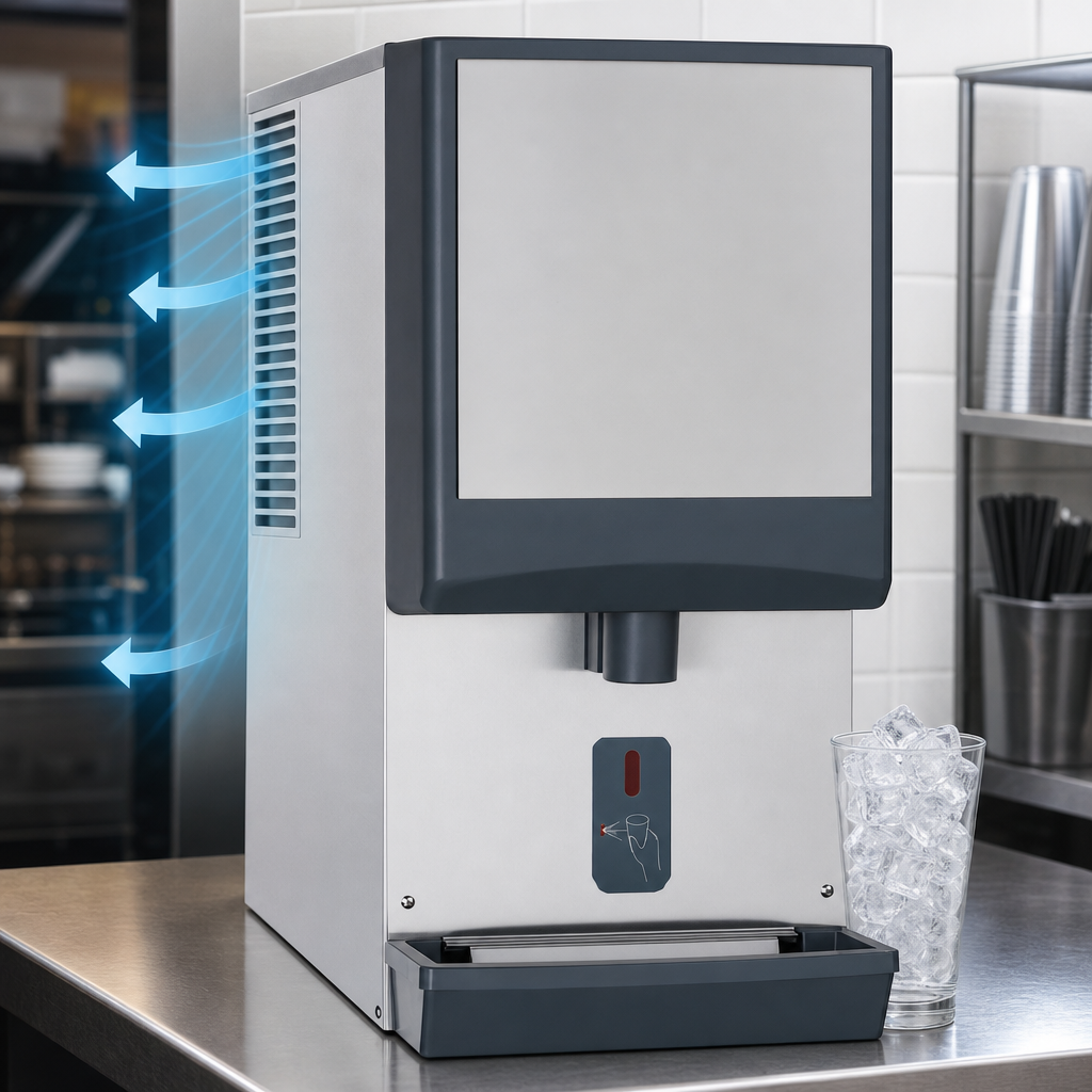 Integral Air-Cooled Icemaker
