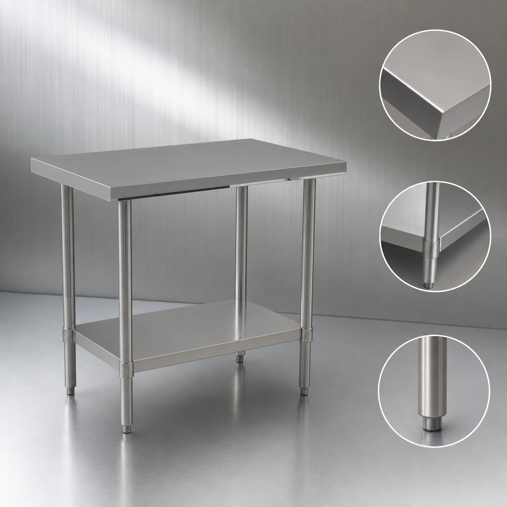 18 Gauge 430 Stainless Steel Construction