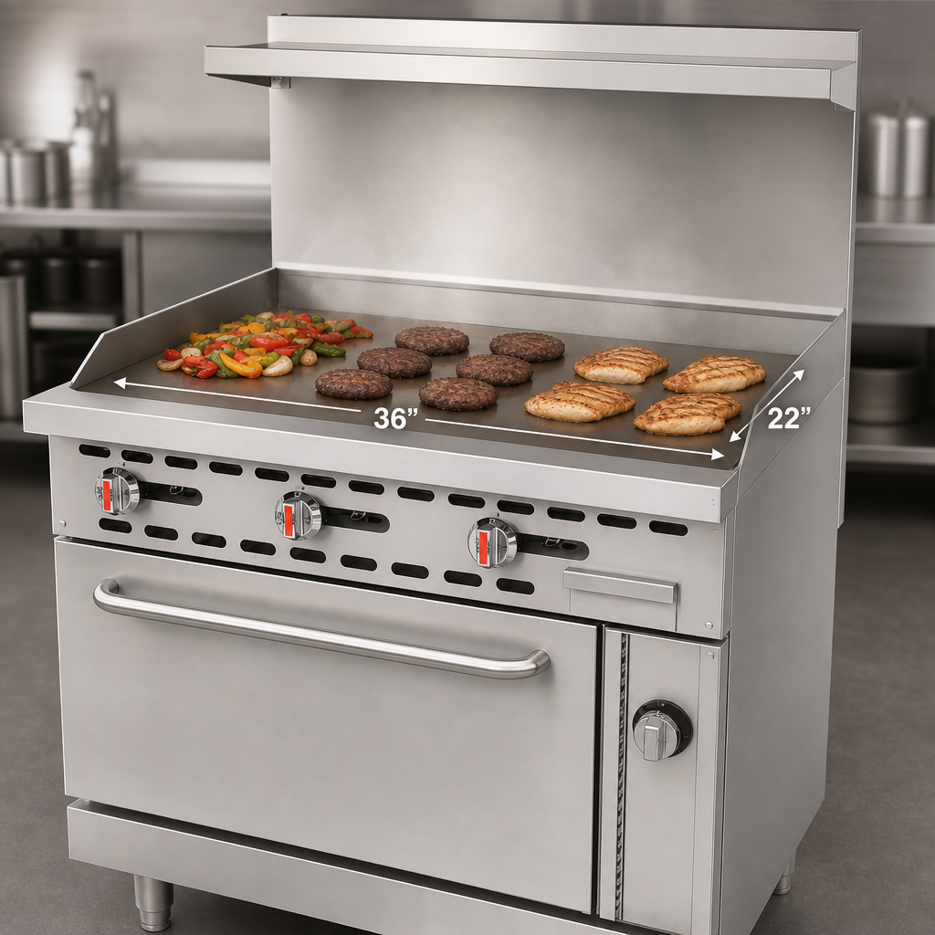 Large Griddle Surface