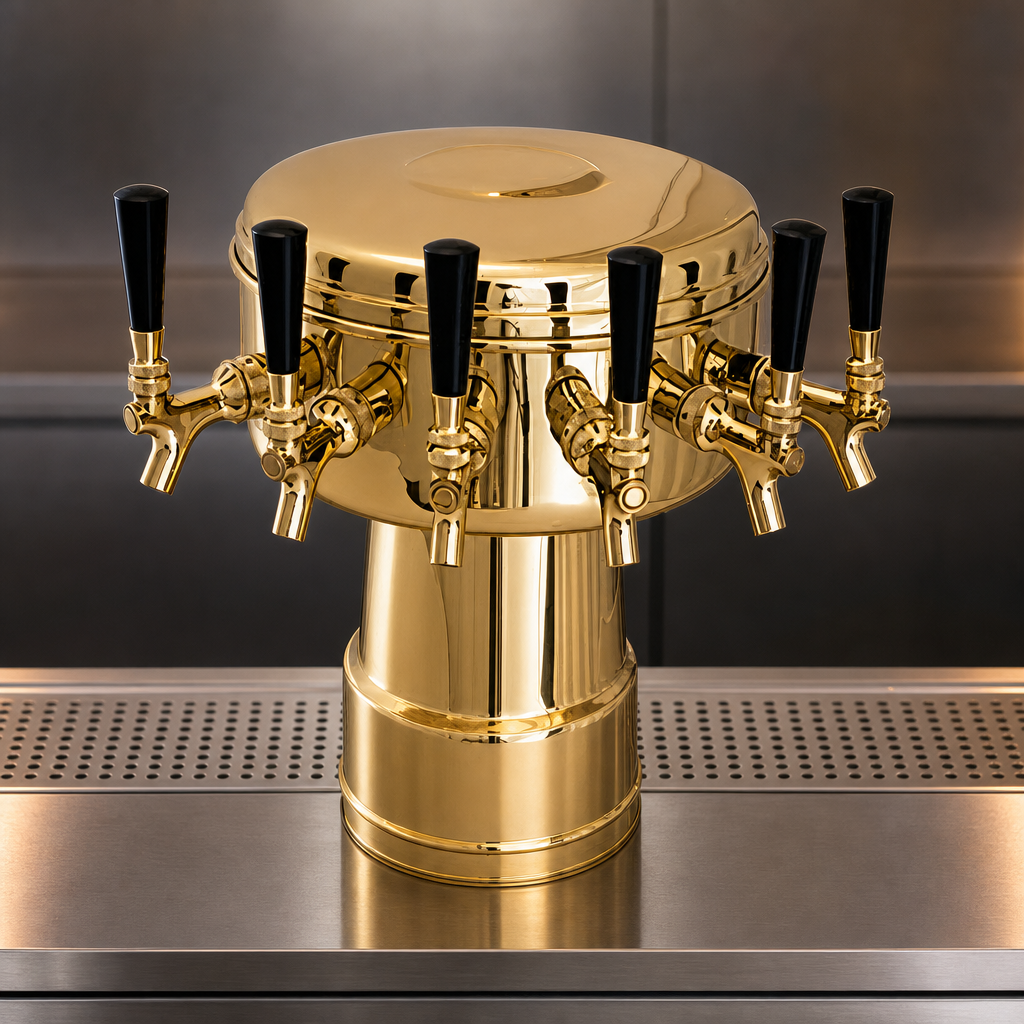 Six-Faucet Configuration