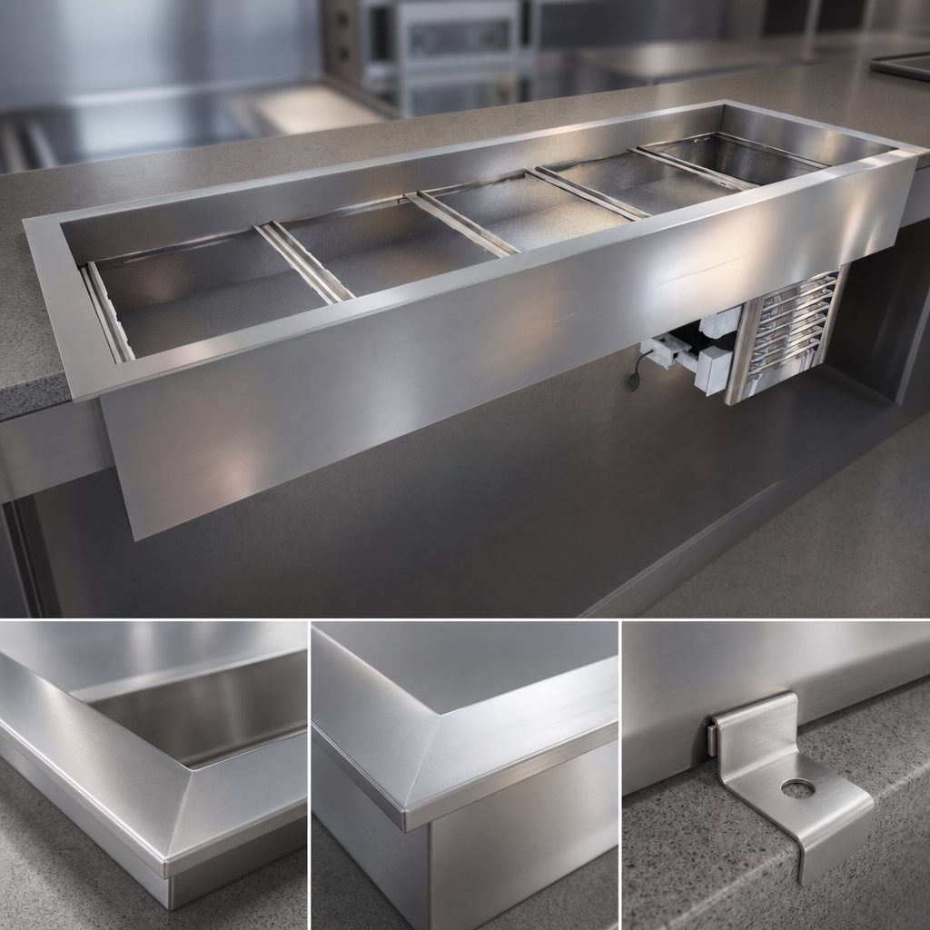 Heavy Gauge 300 Series Stainless Steel Top