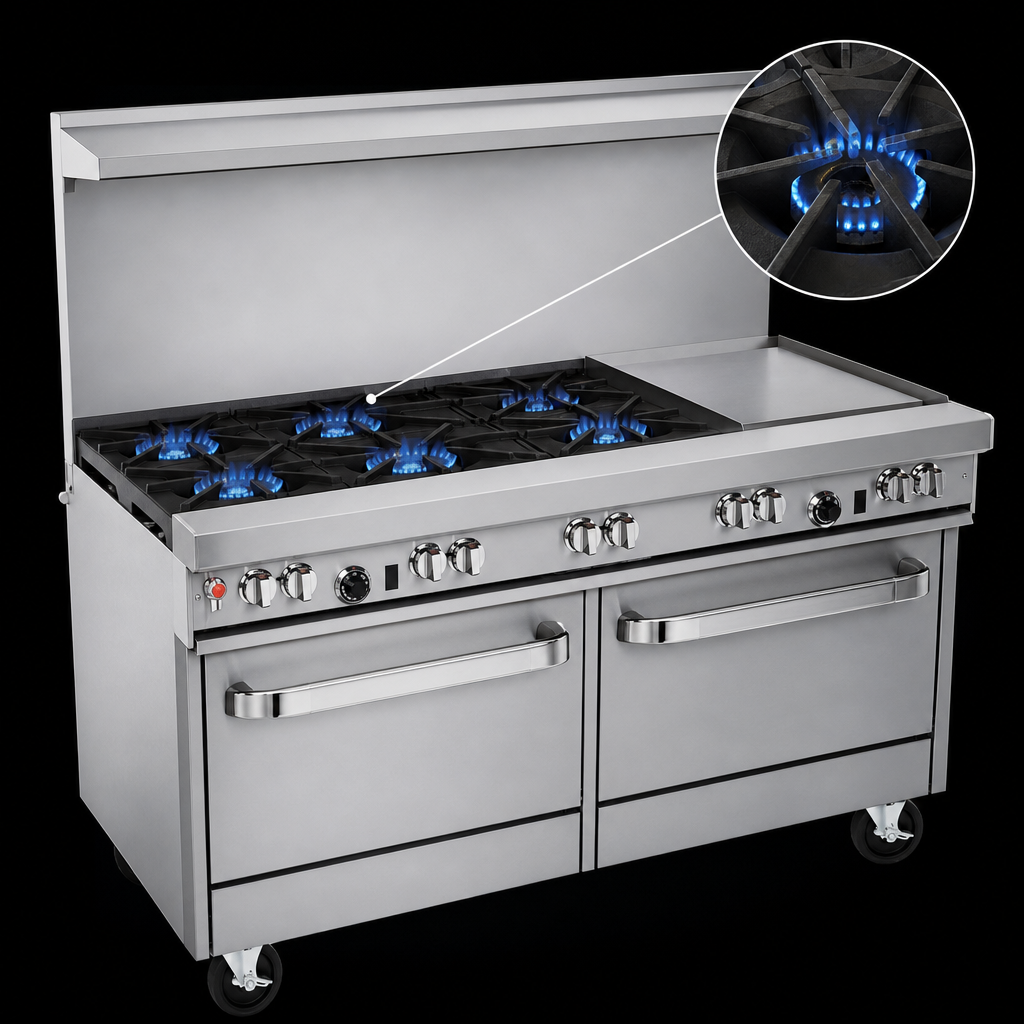 Six Star/Sauté Burners