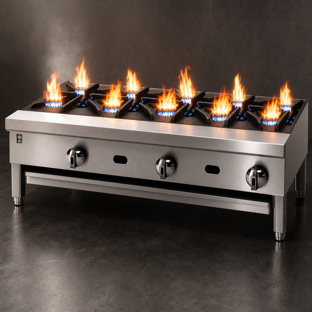 High-Performance Open Burners