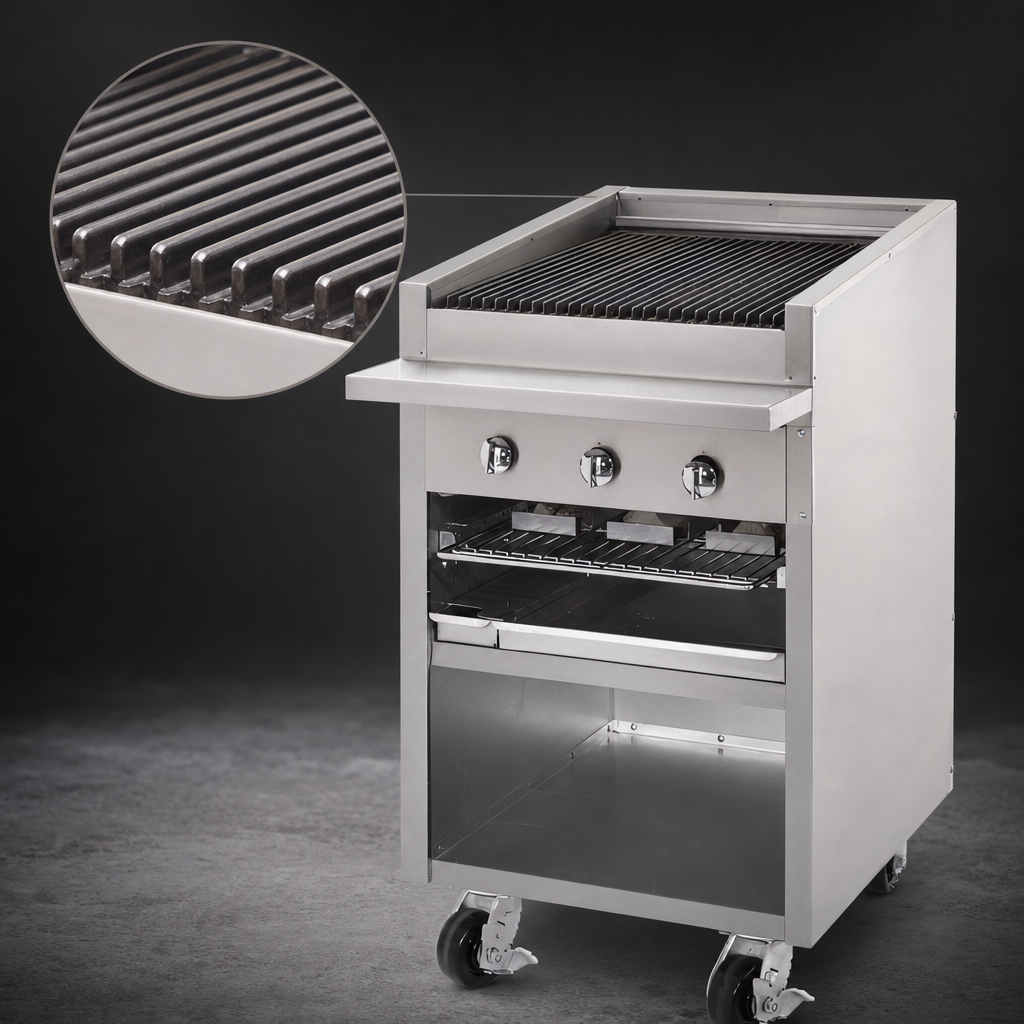 Free-Floating Round Rod Top Grate