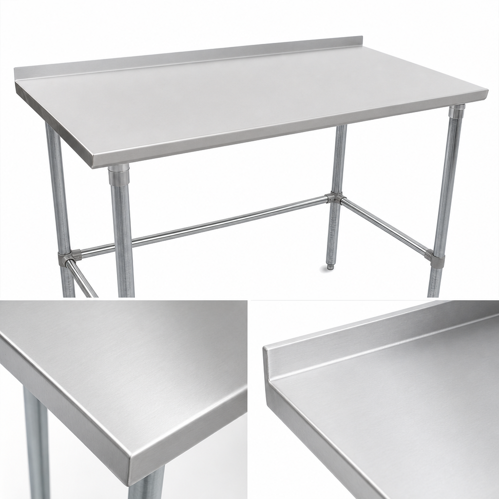 16-Gauge 300 Series Stainless Steel Top