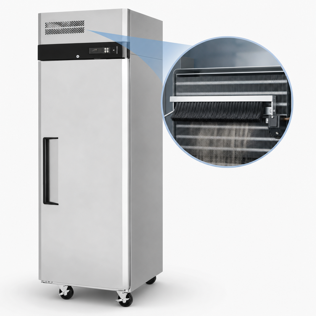 Self-Cleaning Condenser