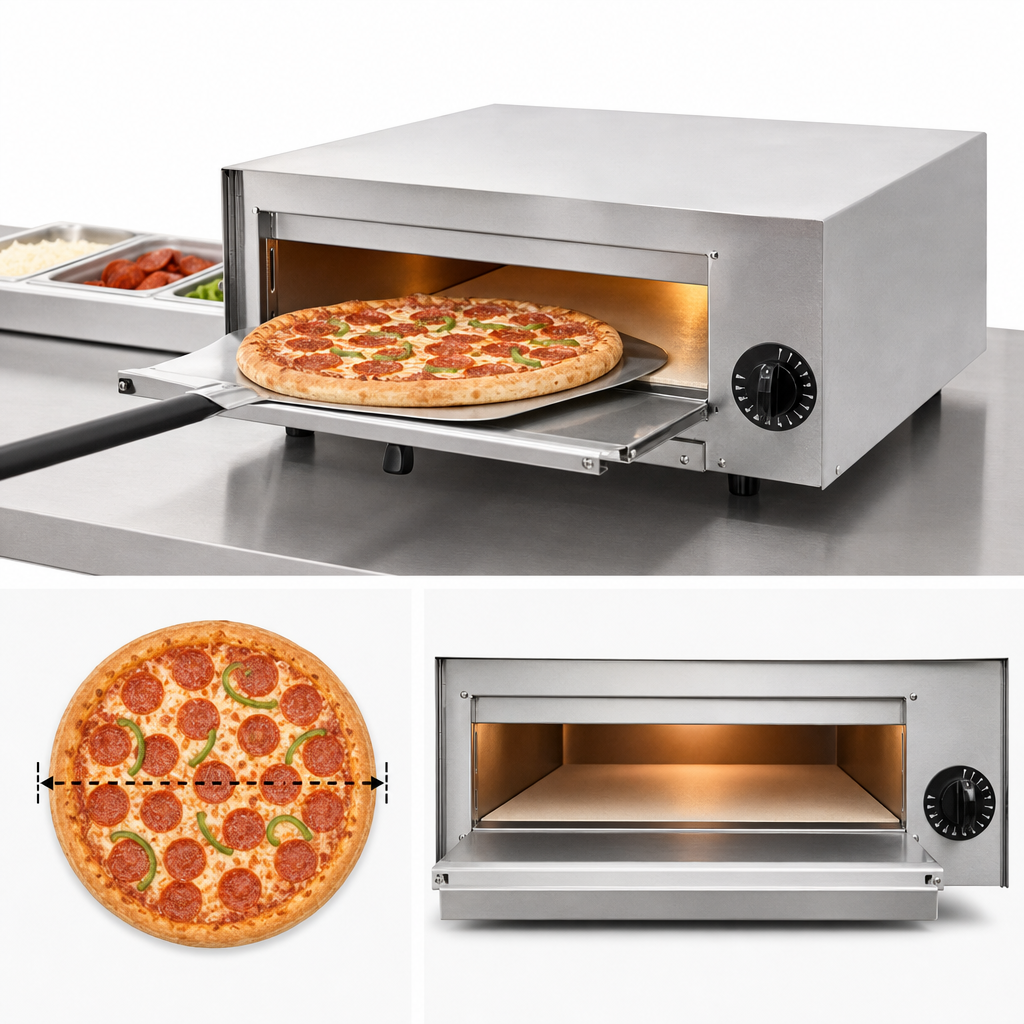 12-Inch Pizza Capacity