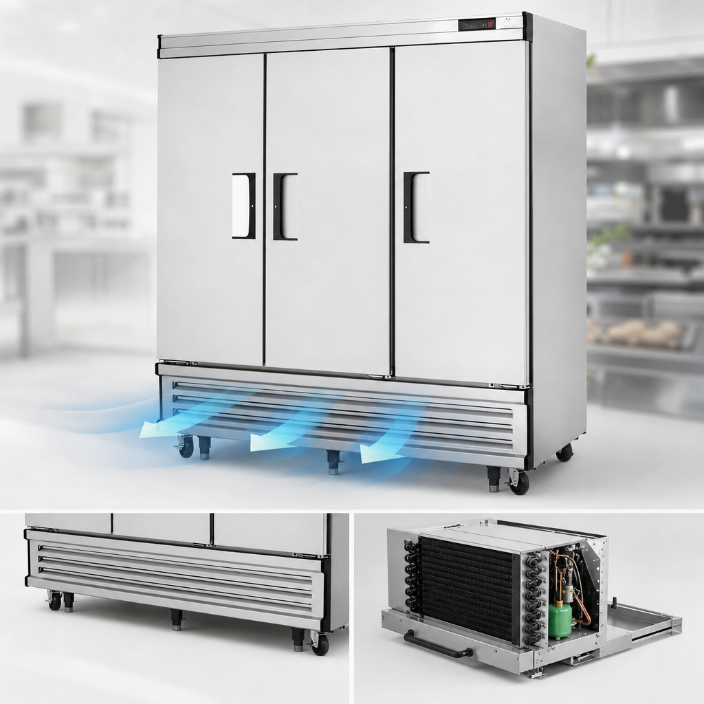 Bottom-Mounted Self-Contained Refrigeration