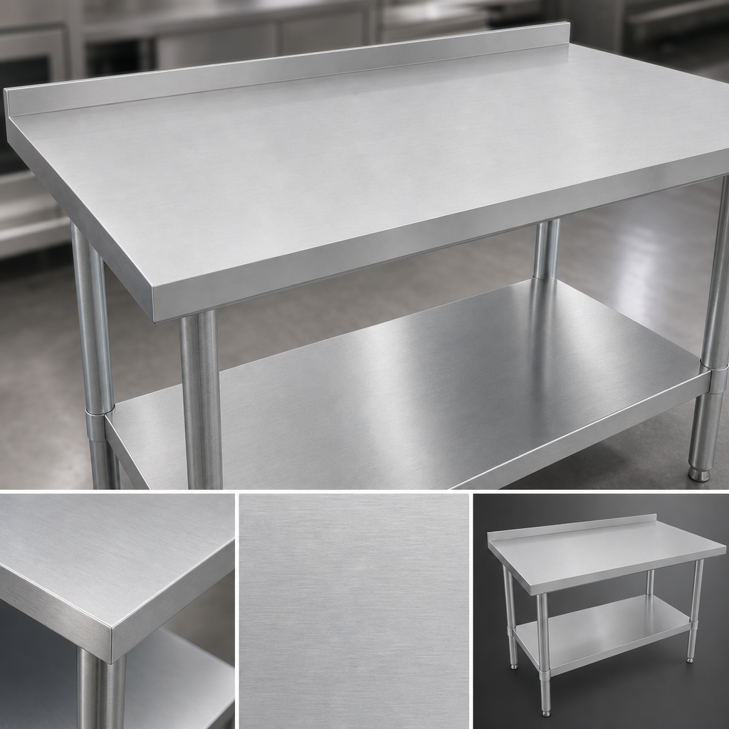 18 Gauge Stainless Steel Top