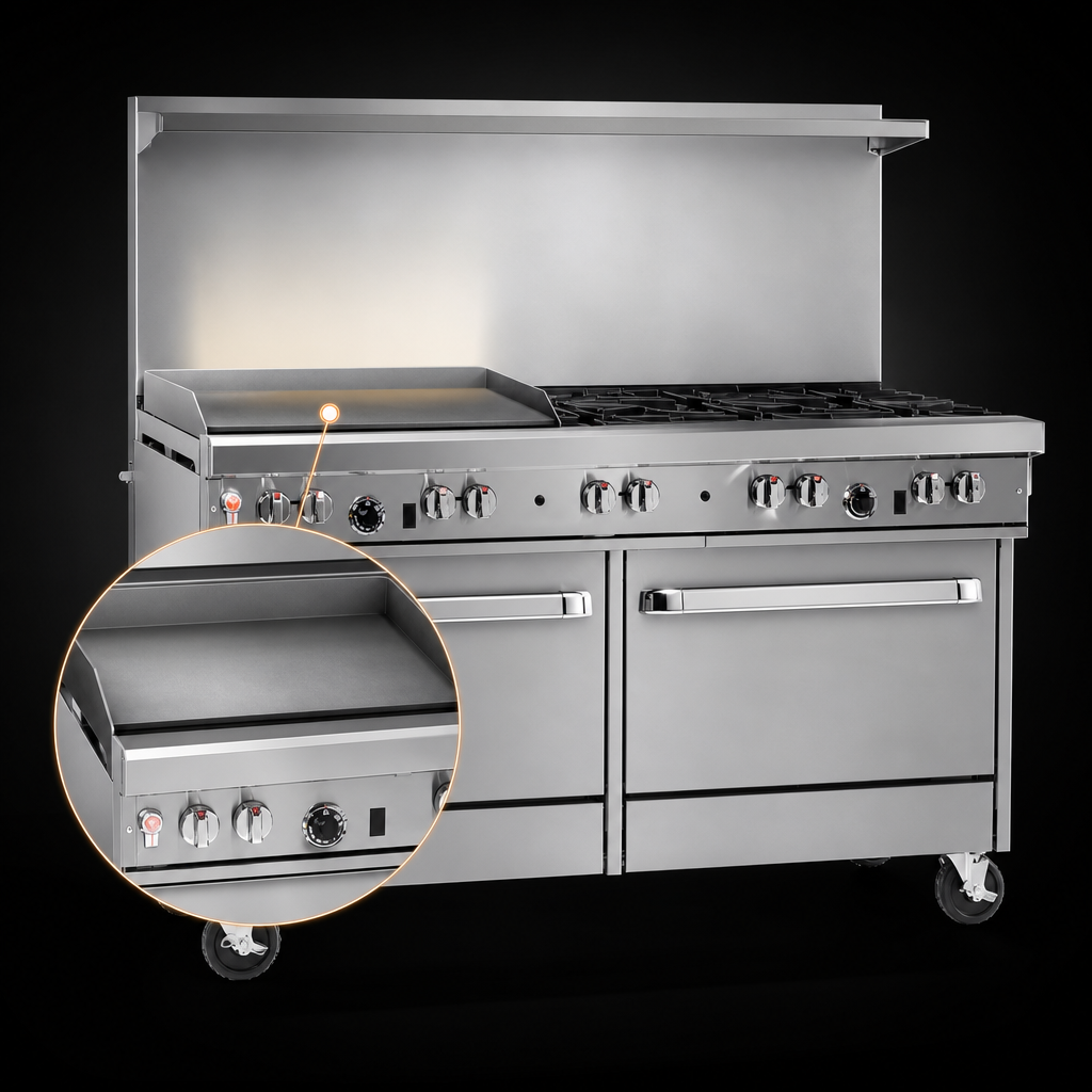 36-Inch Griddle Section