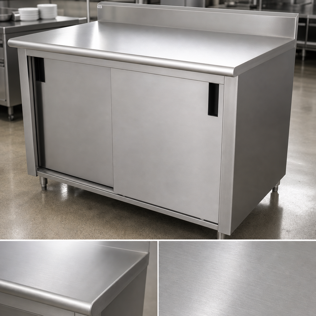 14-Gauge 304 Stainless Steel Top