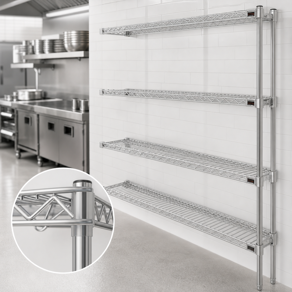 Patented QuadTruss Shelves