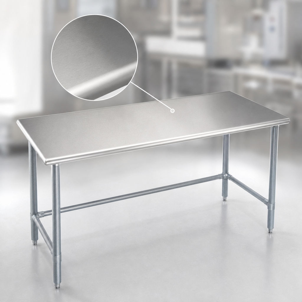 304 Stainless Steel Work Surface