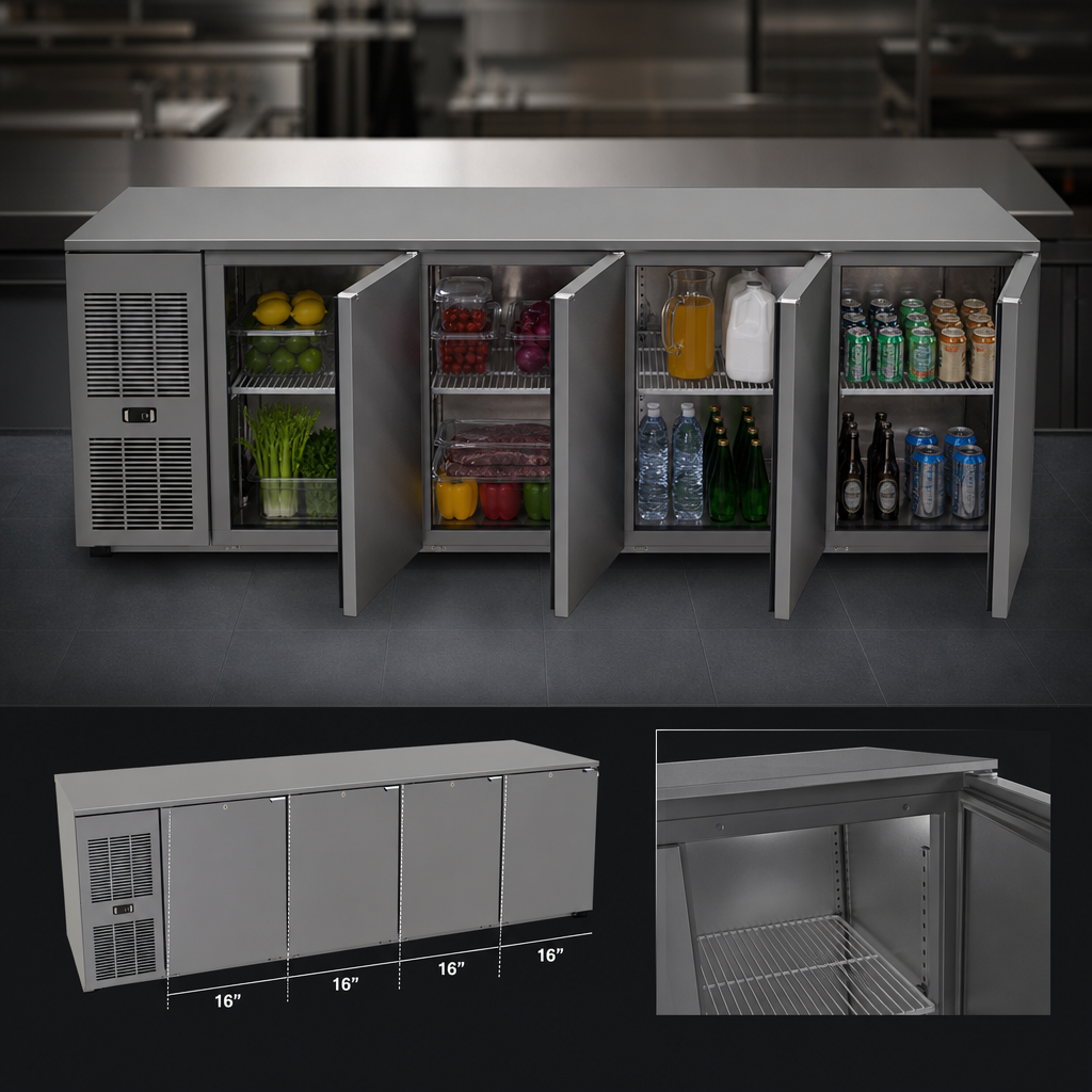 Four-Section Storage