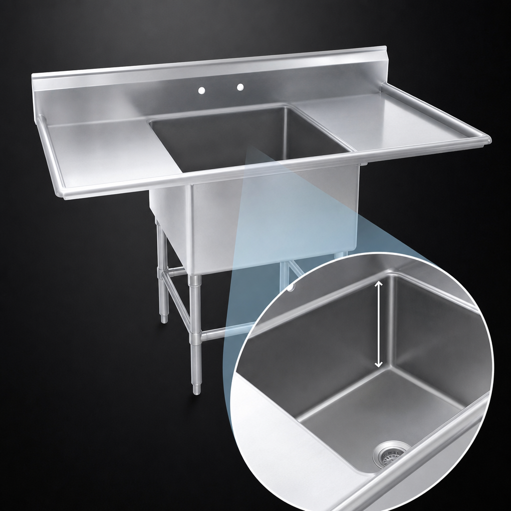 Deep One-Compartment Bowl