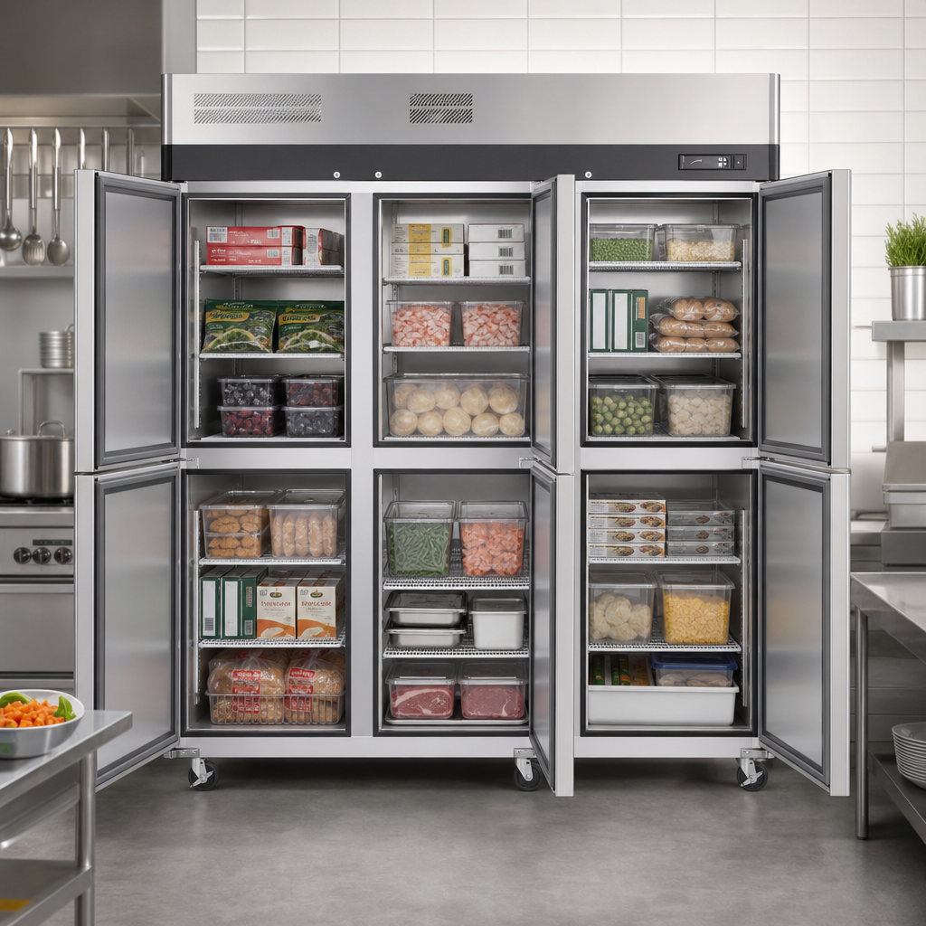 Spacious Three-Section Cabinet