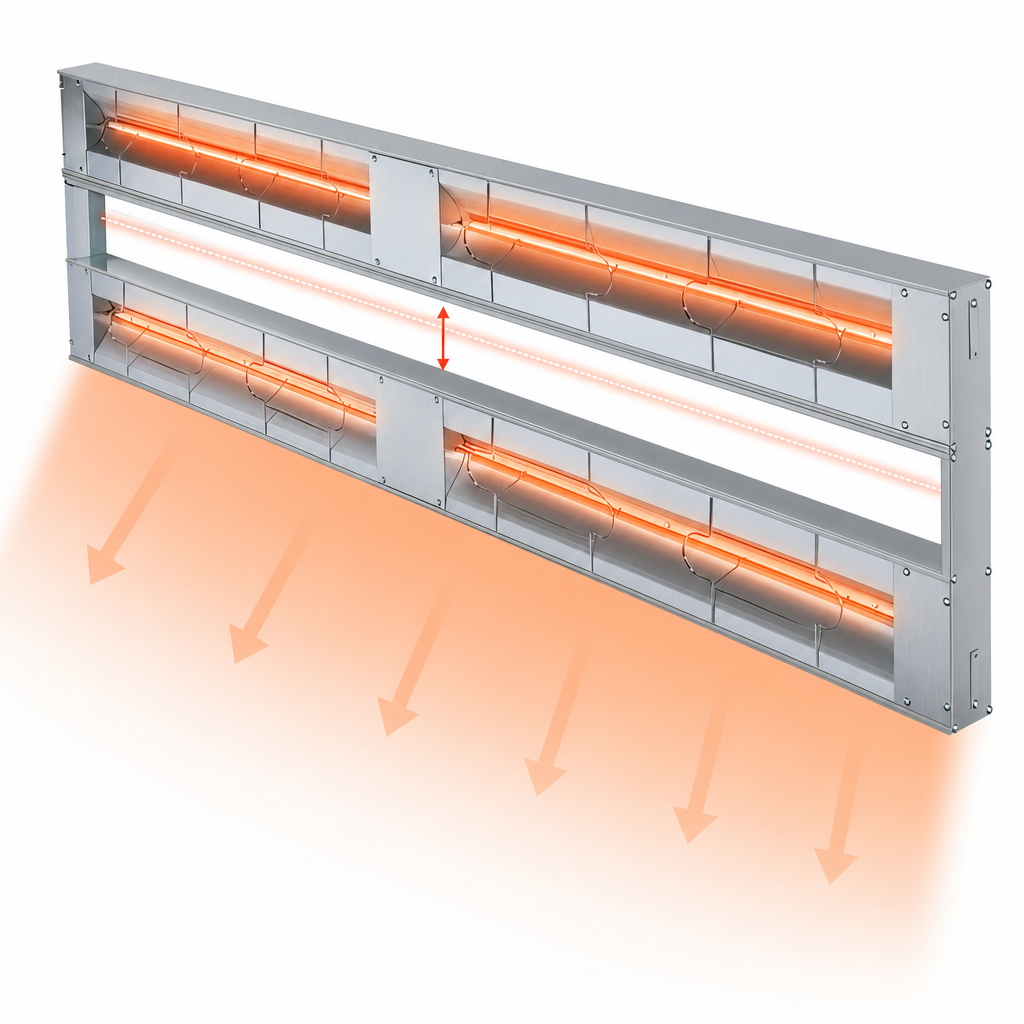 Double Heater Rod Housing