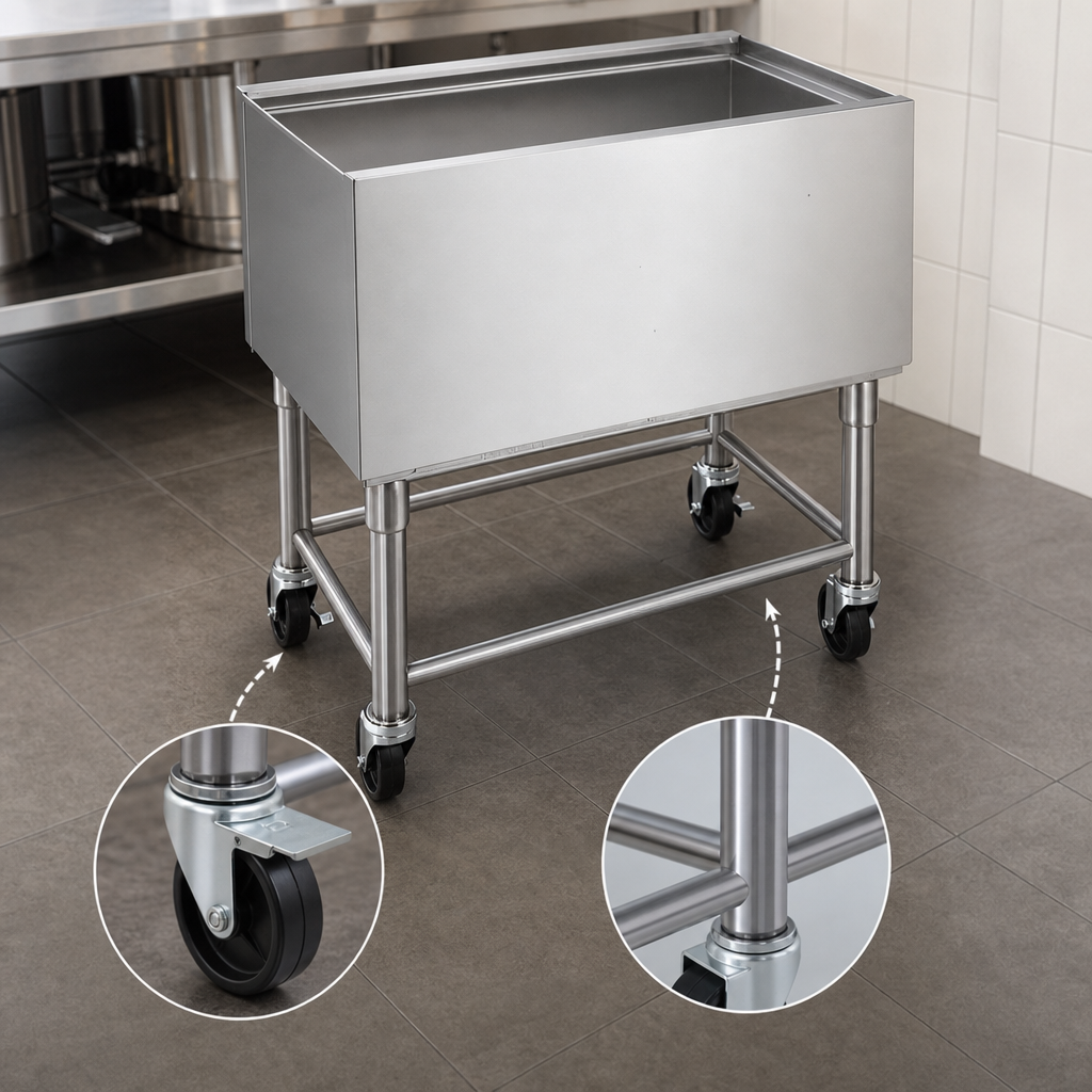 Mobile Base With Casters