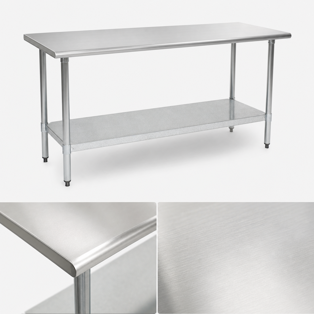 16 Gauge 300 Series Stainless Steel Top