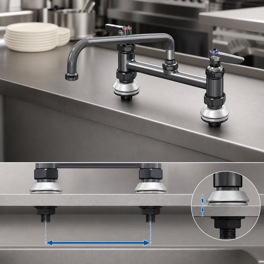 8-Inch Deck Mount Design
