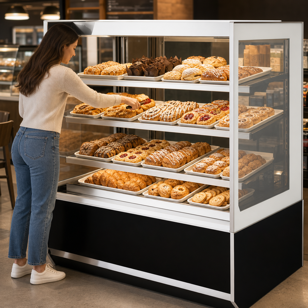 Open-Front Self-Service Layout