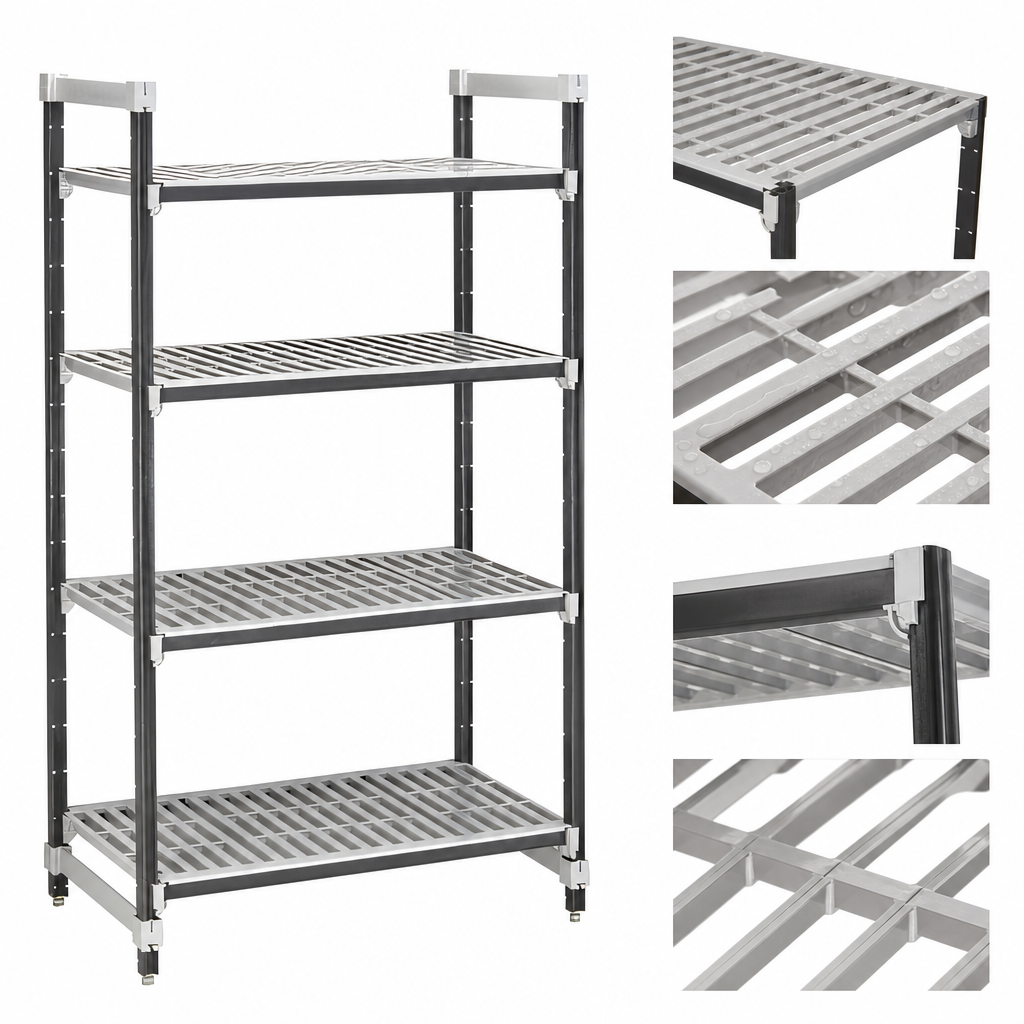 Four Vented Shelf Plates