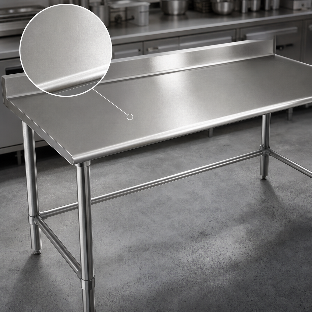 14-Gauge 300 Series Stainless Steel Top