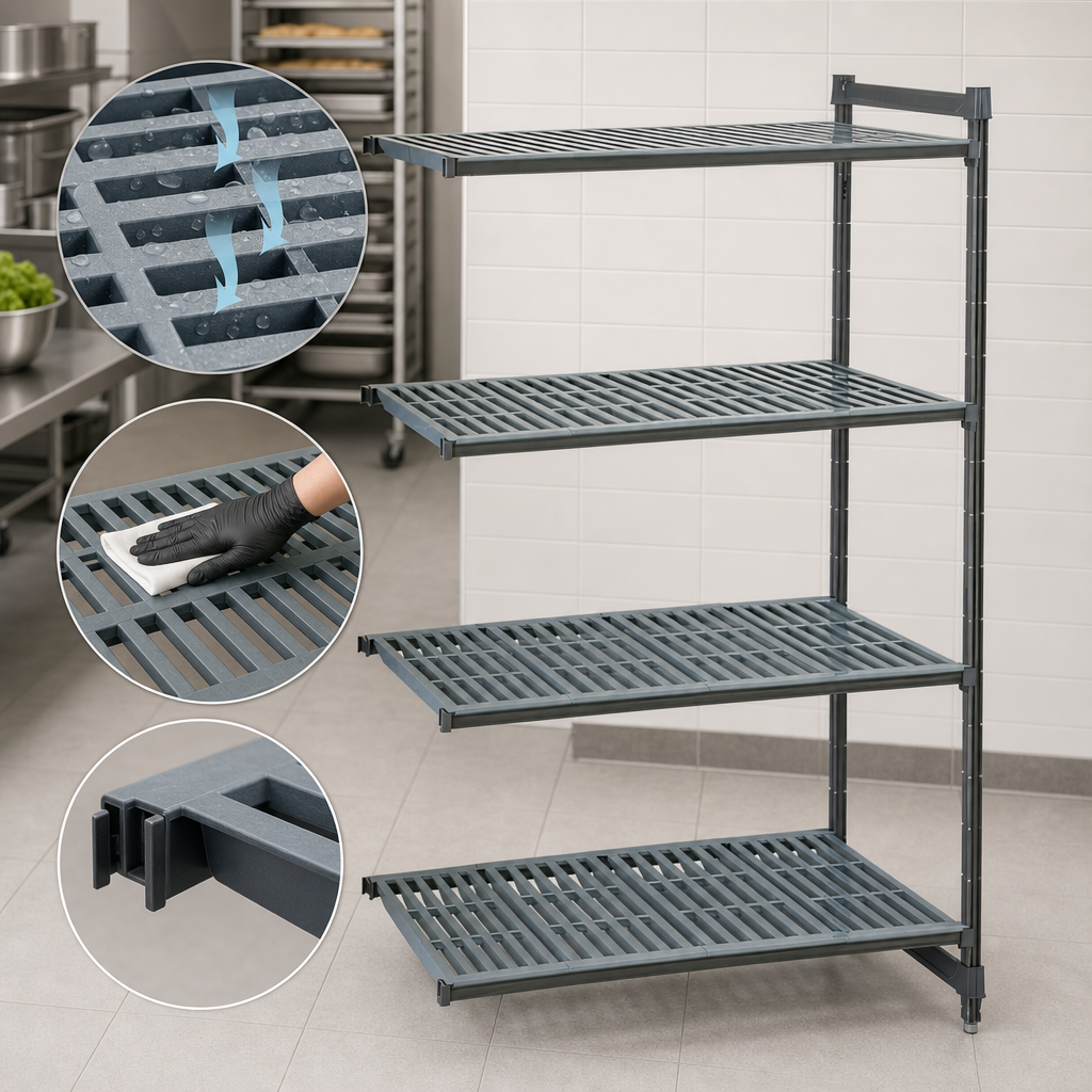 Vented Polypropylene Shelf Plates