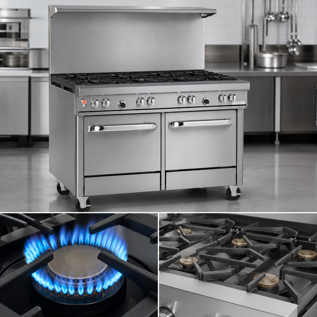 Open Burner Section