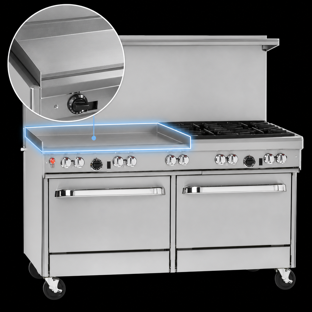 36-Inch Thermostatic Griddle