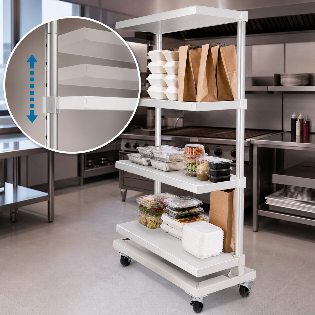 Solid Adjustable Shelves