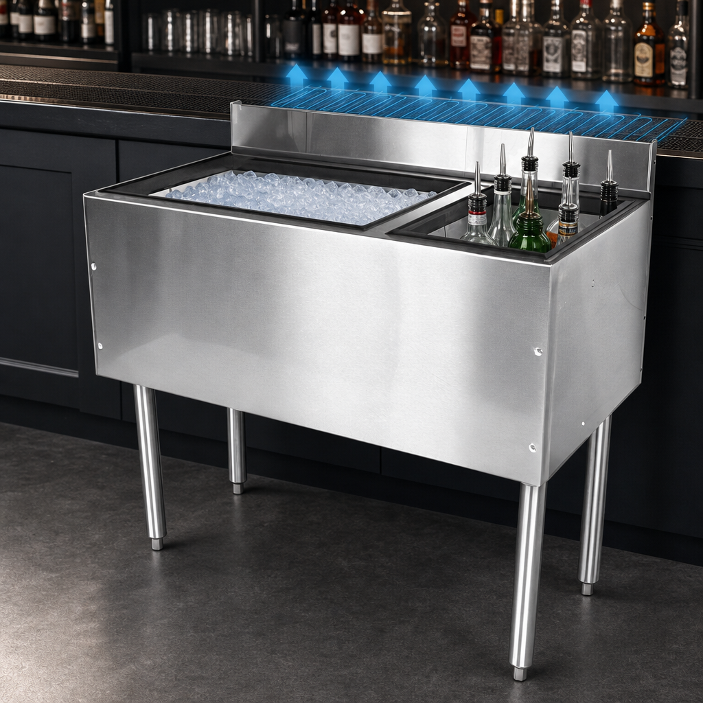 Built-In 10-Circuit Cold Plate