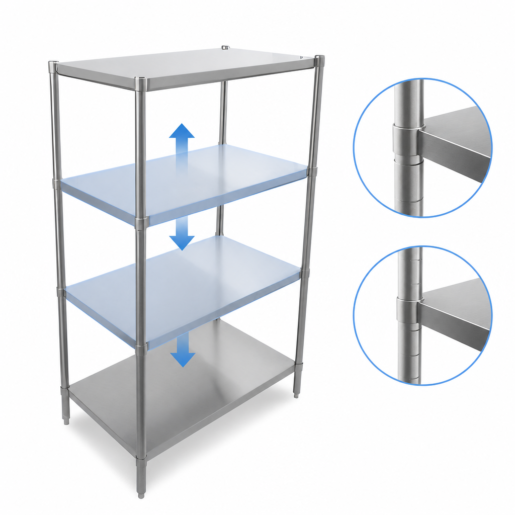 Two Adjustable Shelves