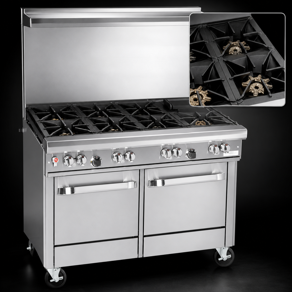 Six-Burner Top