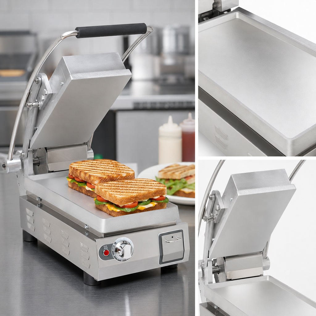 Smooth Aluminum Cooking Surface