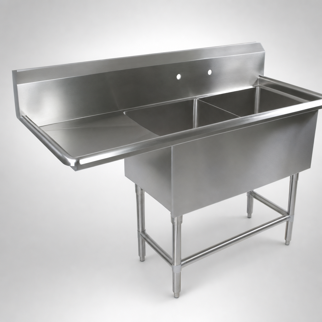 Two Compartment Sink