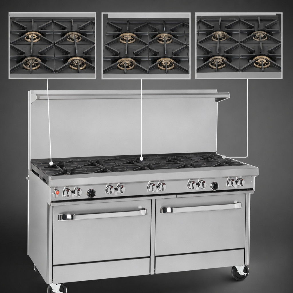 Nine-Burner Open Top
