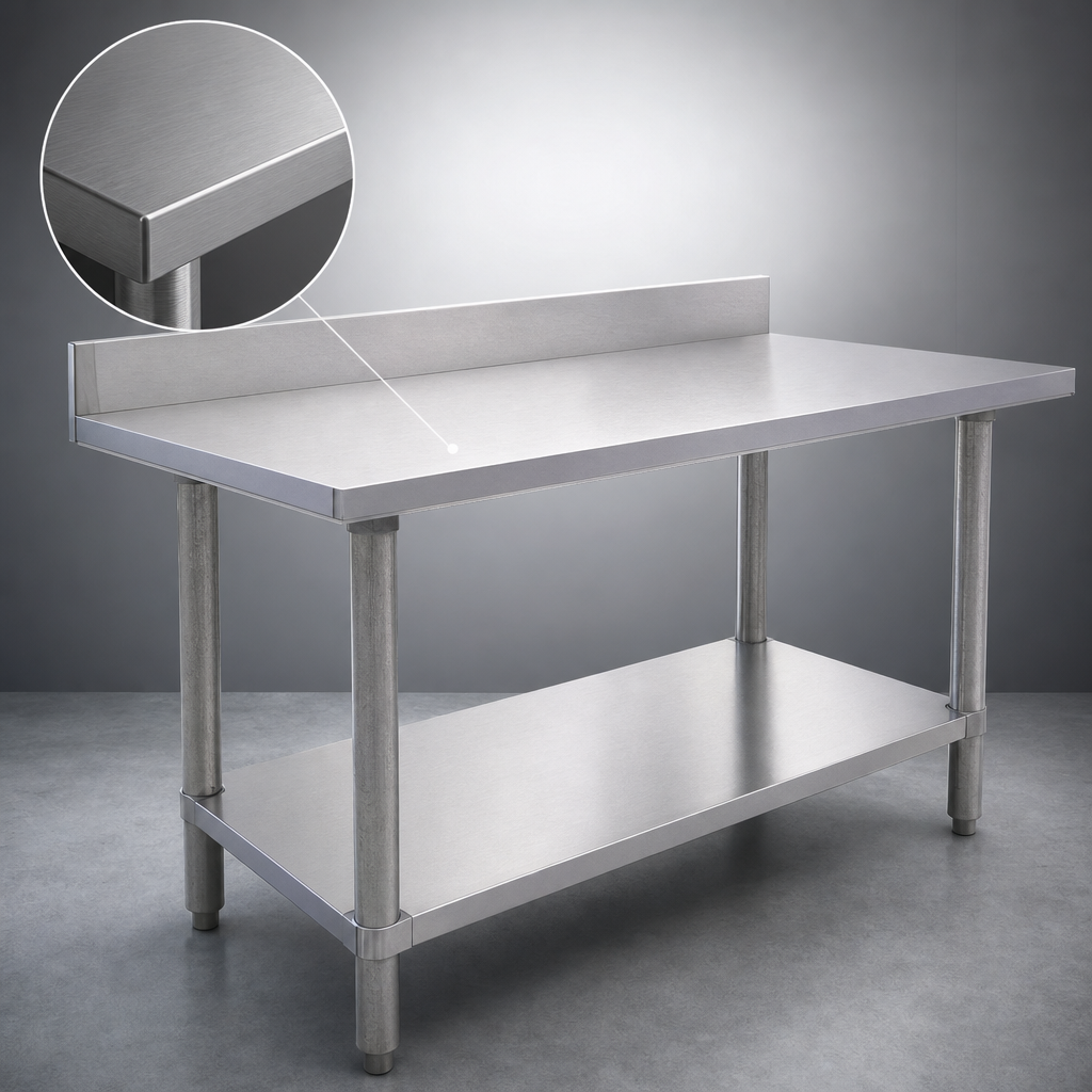 18-Gauge 430 Stainless Steel Top