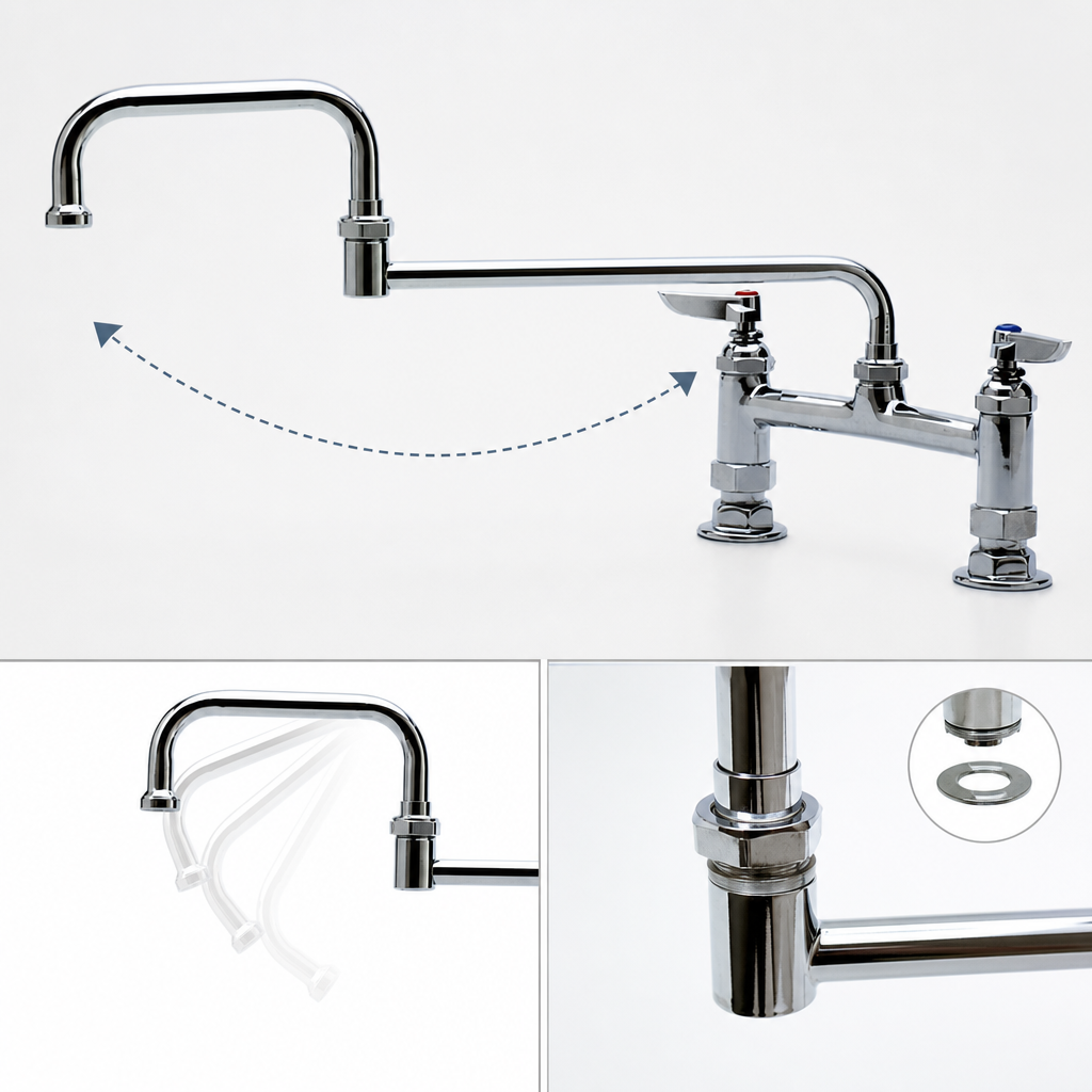 18-Inch Double-Joint Swing Nozzle