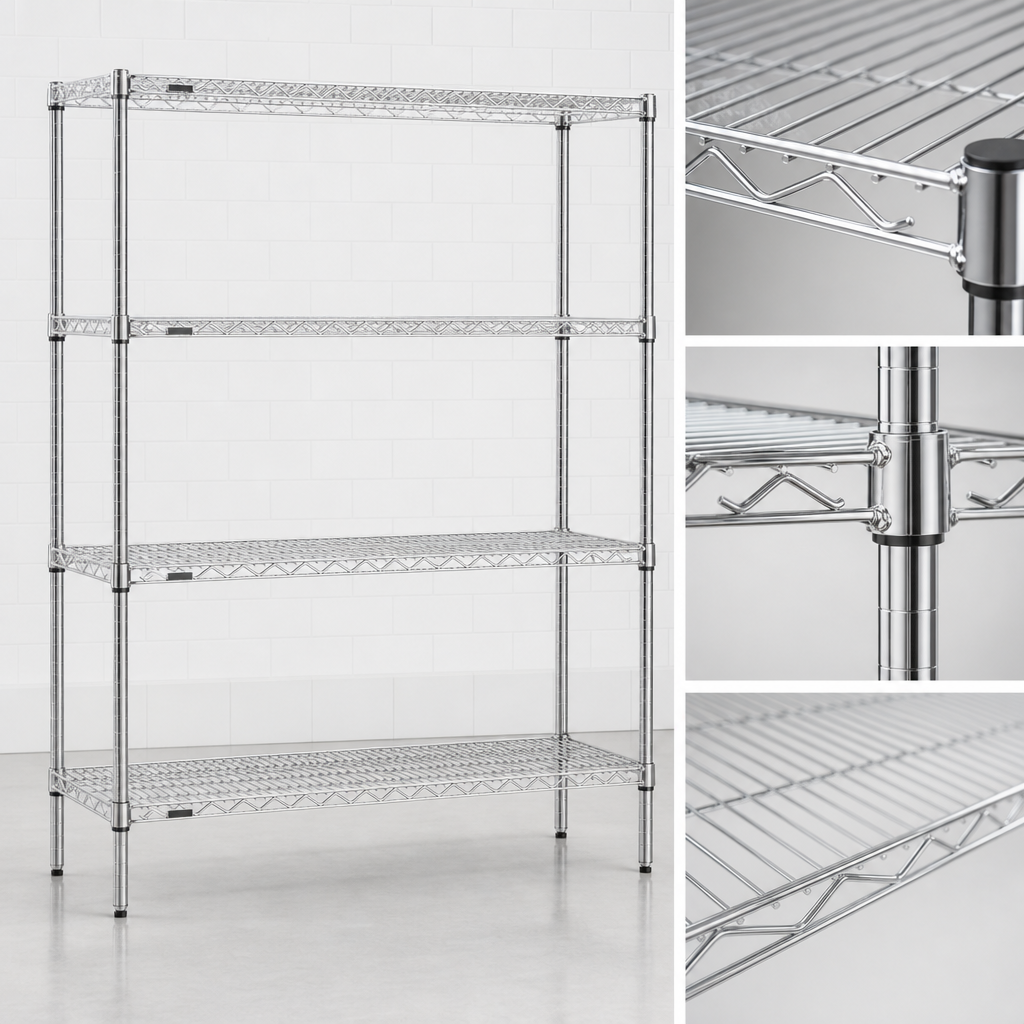 Patented QuadTruss Shelves