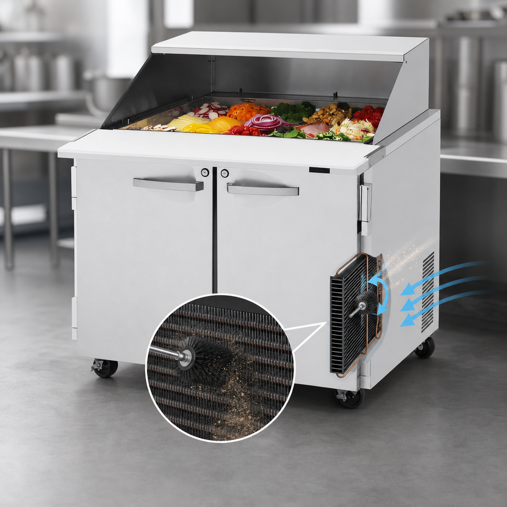 Self-Cleaning Condenser