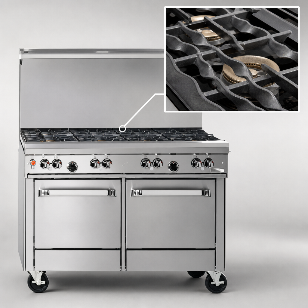 Wavy Cast Iron Grates