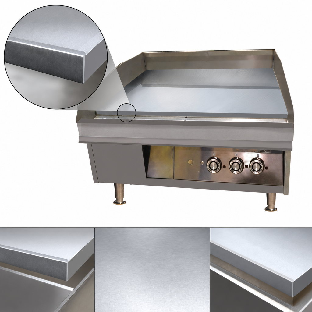 1-Inch Smooth Steel Plate